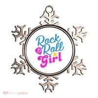 Rock N Roll Girl Cute Gift Ornament thumb 0