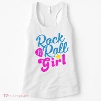 Rock N Roll Girl Cute Gift Women's Tank Top thumb 0
