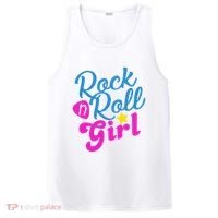 Rock N Roll Girl Cute Gift PosiCharge Competitor Tank thumb 0