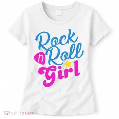 Rock N Roll Girl Cute Gift Women's T-Shirt