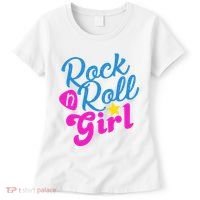 Rock N Roll Girl Cute Gift Women's T-Shirt thumb 0
