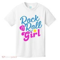 Rock N Roll Girl Cute Gift Kids T-Shirt thumb 0