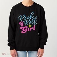 Rock N Roll Girl Purple Darla Women's Sweatshirt thumb 0