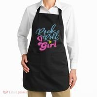 Rock N Roll Girl Purple Darla Apron thumb 2