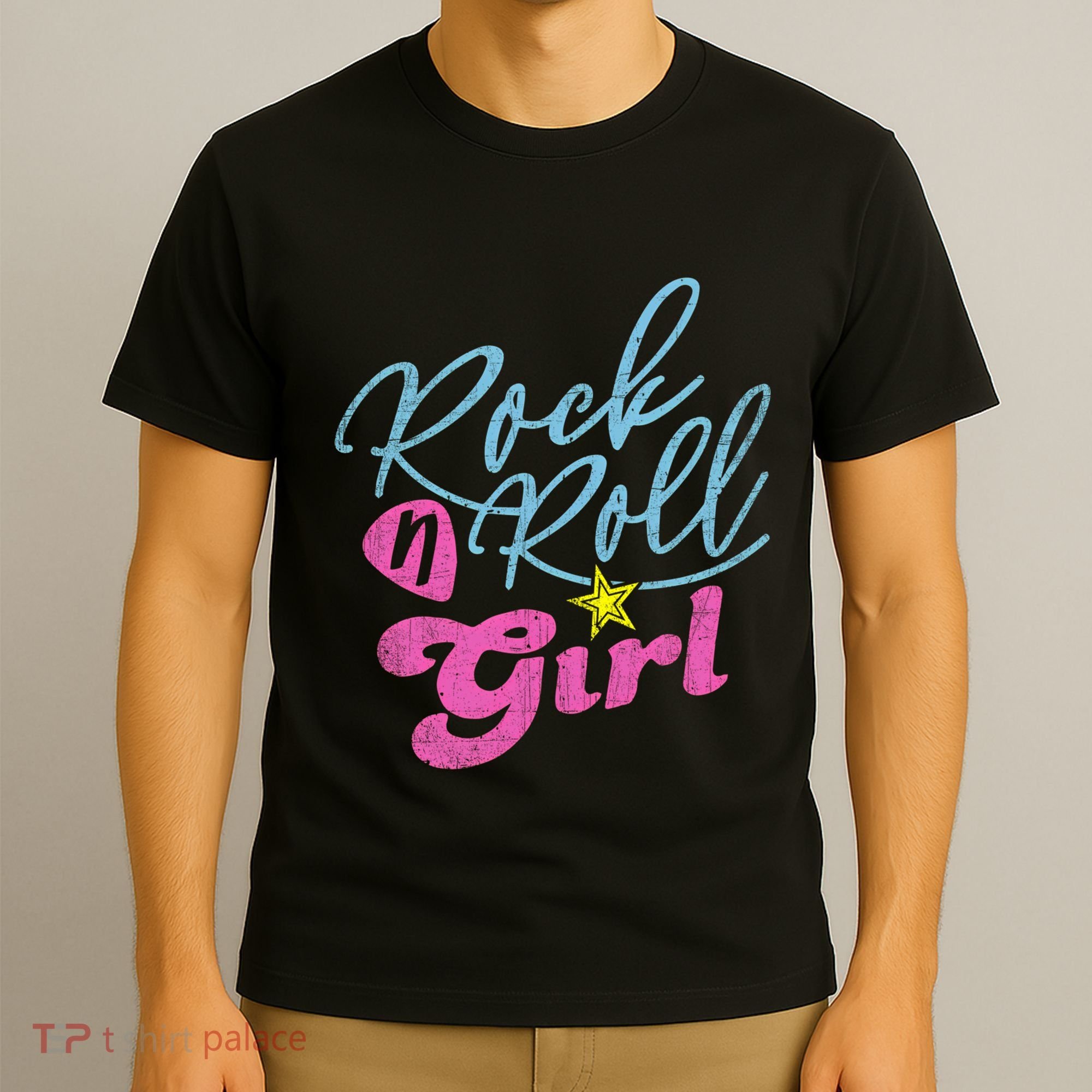 Rock N Roll Girl Purple Darla T-Shirt