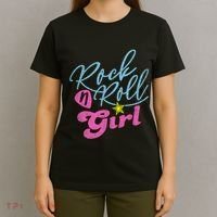 Rock N Roll Girl Purple Darla T-Shirt thumb 4