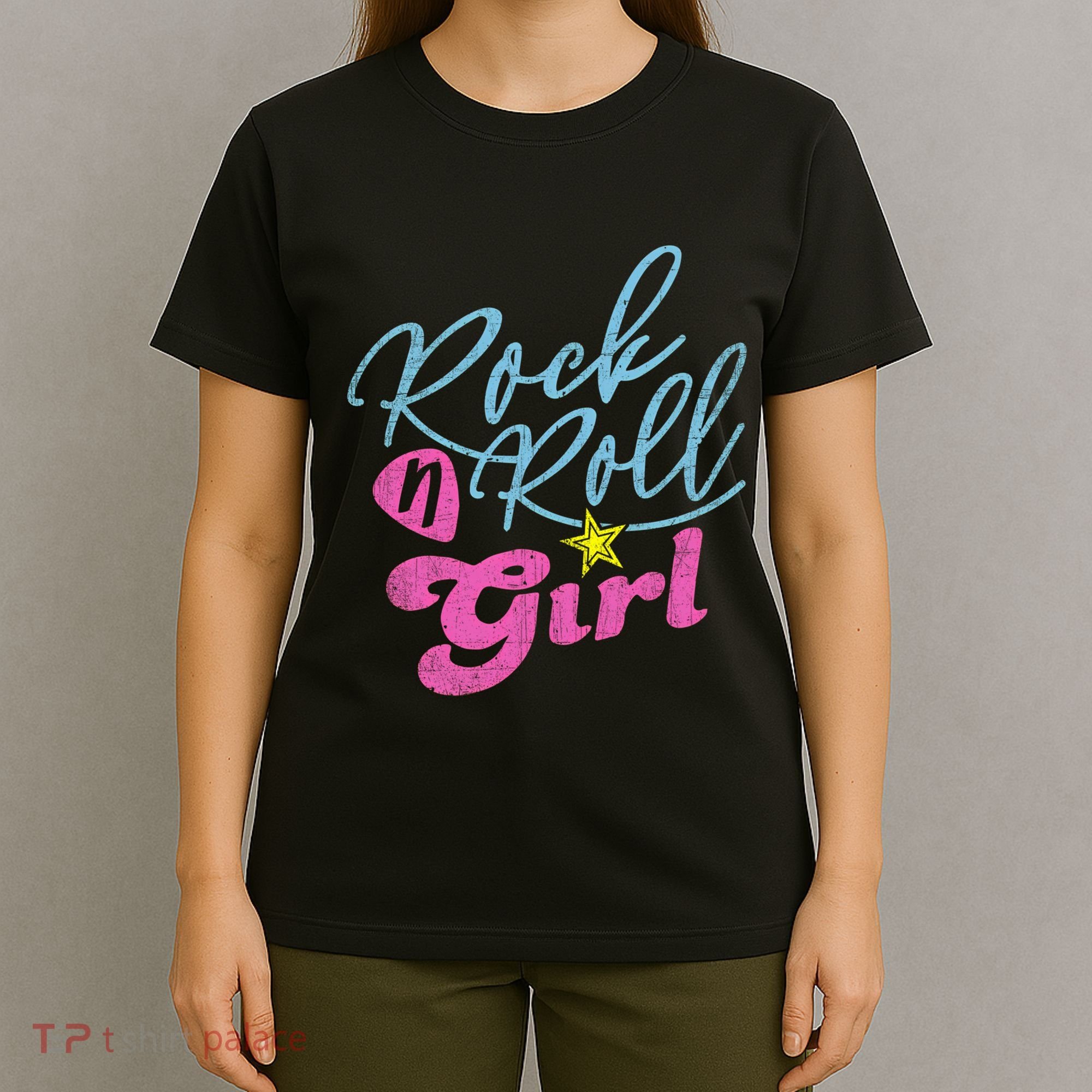 Rock N Roll Girl Purple Darla T-Shirt