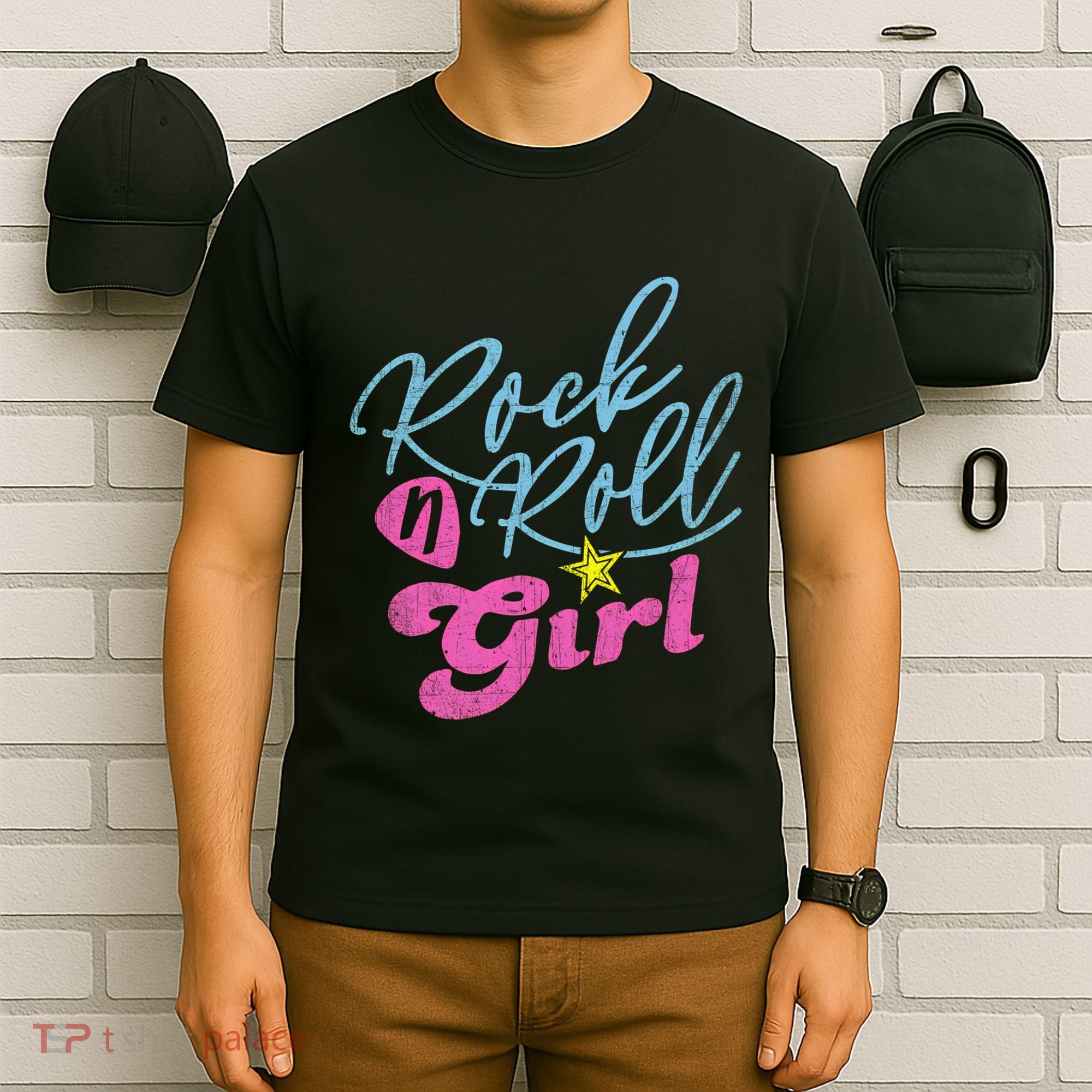 Rock N Roll Girl Purple Darla T-Shirt