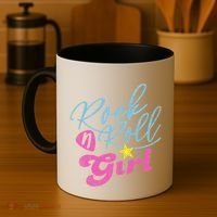 Rock N Roll Girl Purple Darla Coffee Mug thumb 4