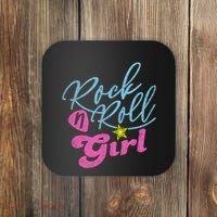 Rock N Roll Girl Purple Darla Coaster thumb 0