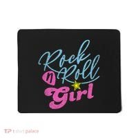 Rock N Roll Girl Purple Darla Mousepad thumb 0