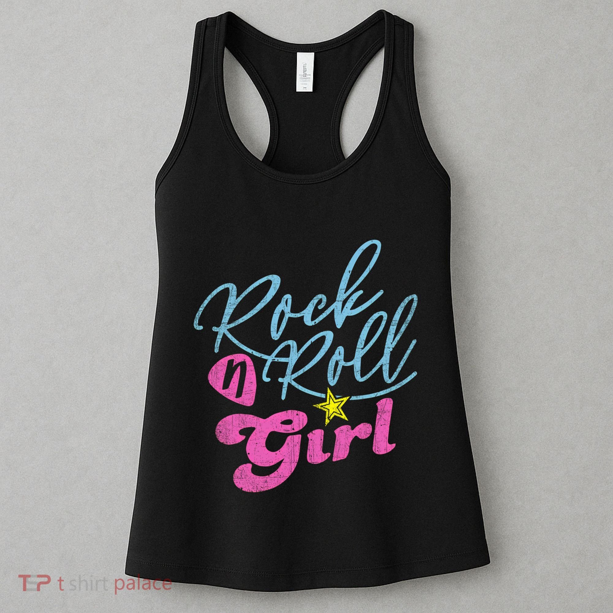 Rock N Roll Girl Purple Darla Women's Tank Top