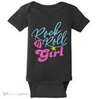 Rock N Roll Girl Purple Darla Baby Bodysuit thumb 0