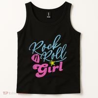 Rock N Roll Girl Purple Darla Tank Top thumb 2