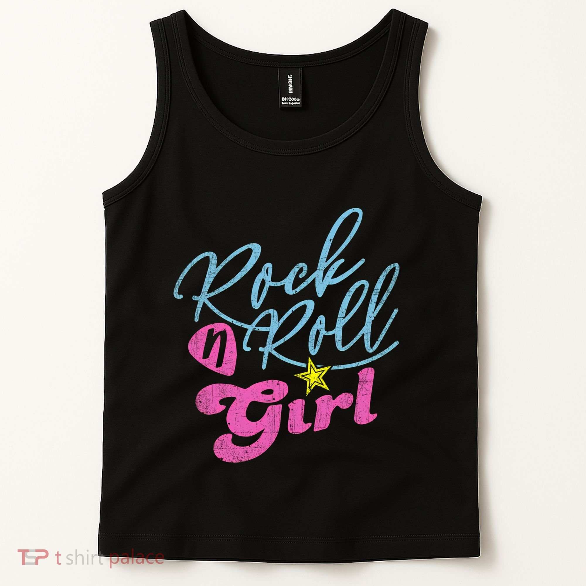 Rock N Roll Girl Purple Darla Tank Top