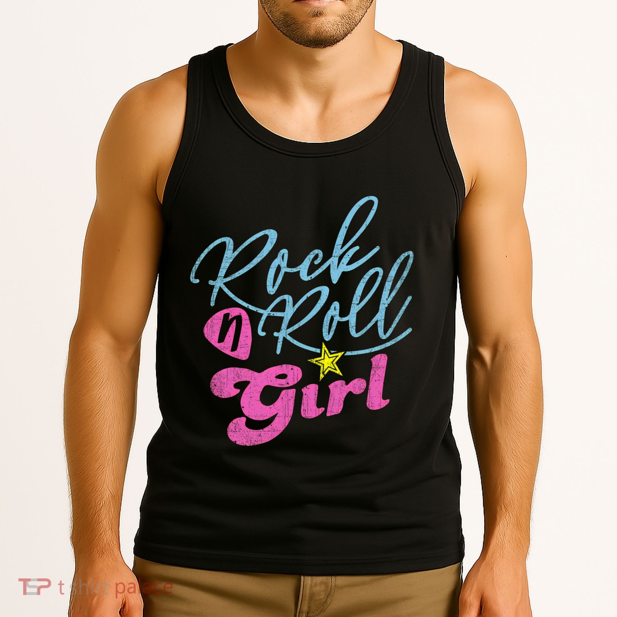 Rock N Roll Girl Purple Darla Tank Top