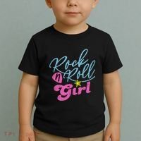 Rock N Roll Girl Purple Darla Toddler T-Shirt thumb 2