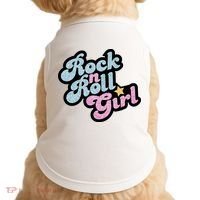 Rock N Roll Girl Doggie Tank thumb 0