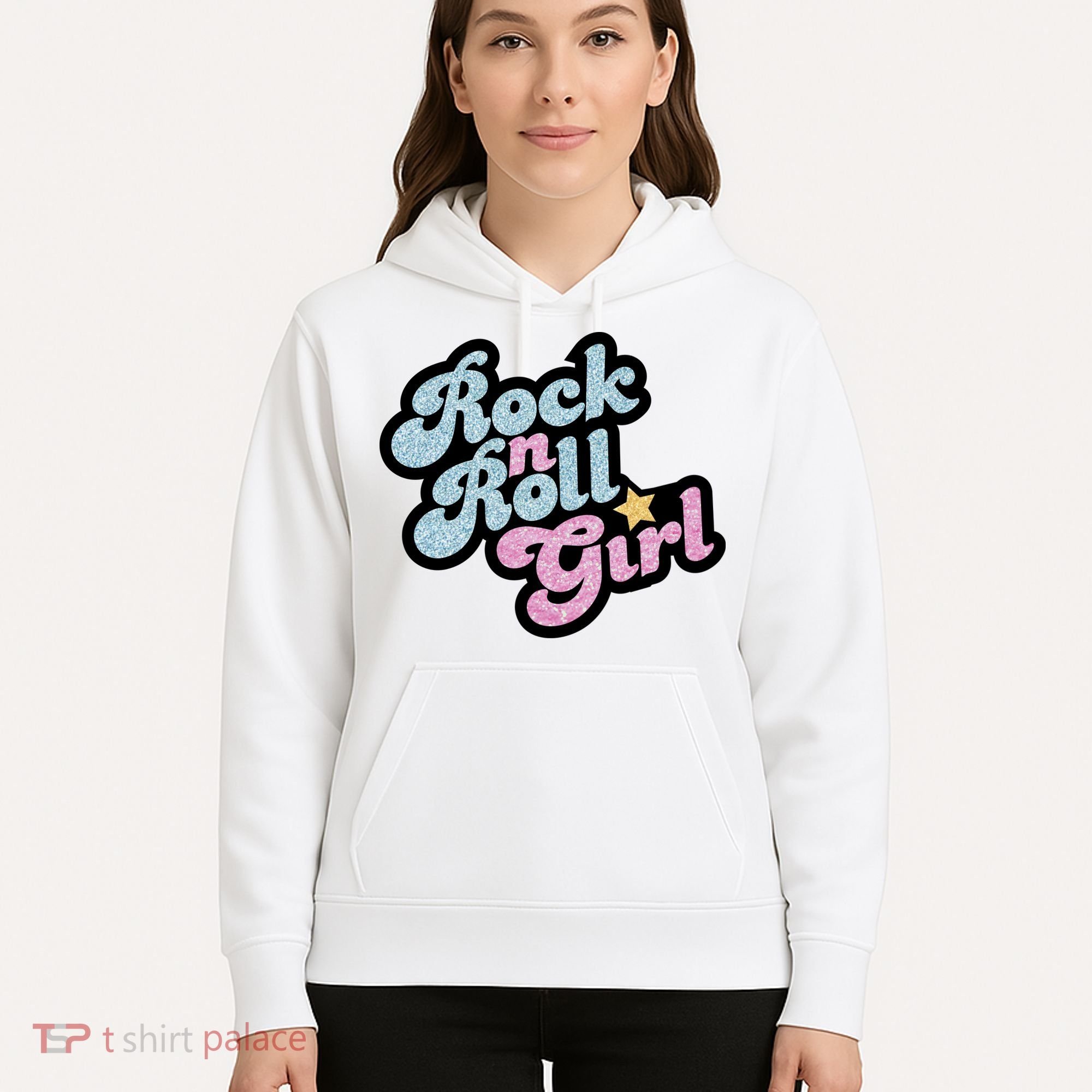 Rock N Roll Girl Hoodie