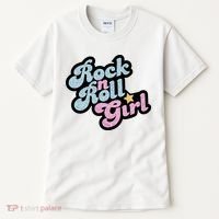Rock N Roll Girl Tall T-Shirt thumb 0