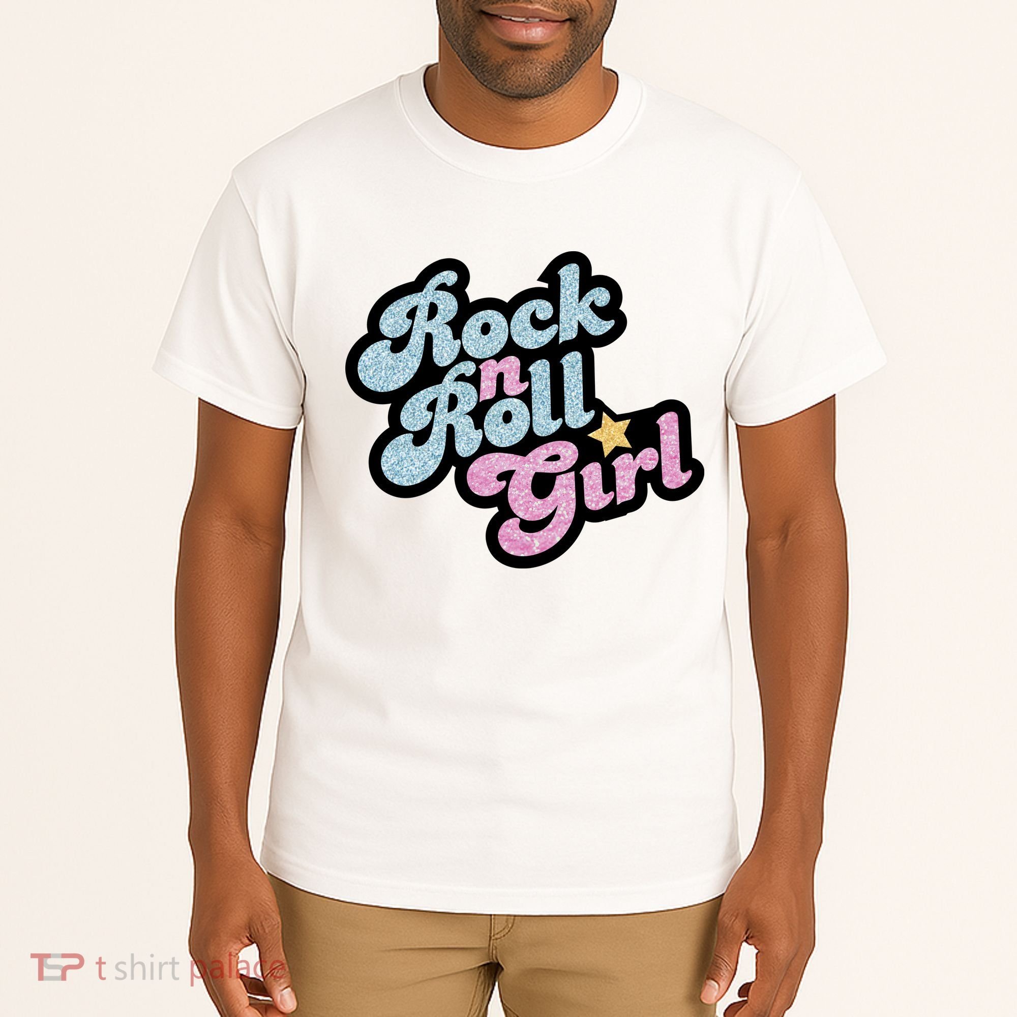 Rock N Roll Girl Tall T-Shirt