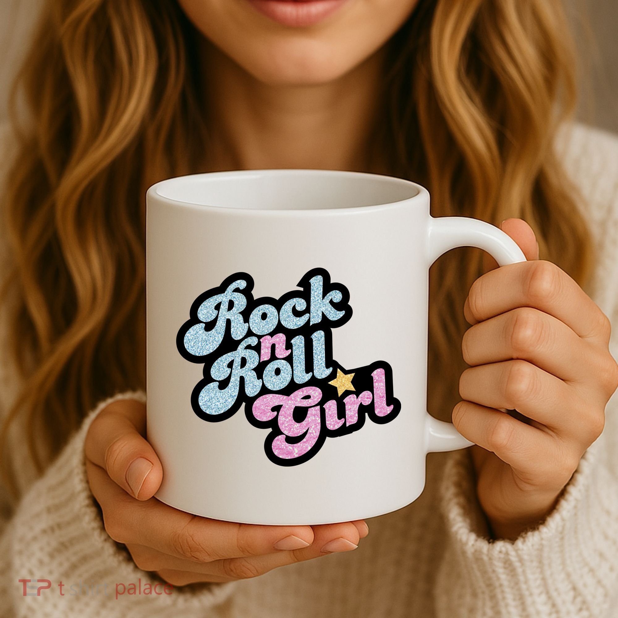 Rock N Roll Girl Coffee Mug
