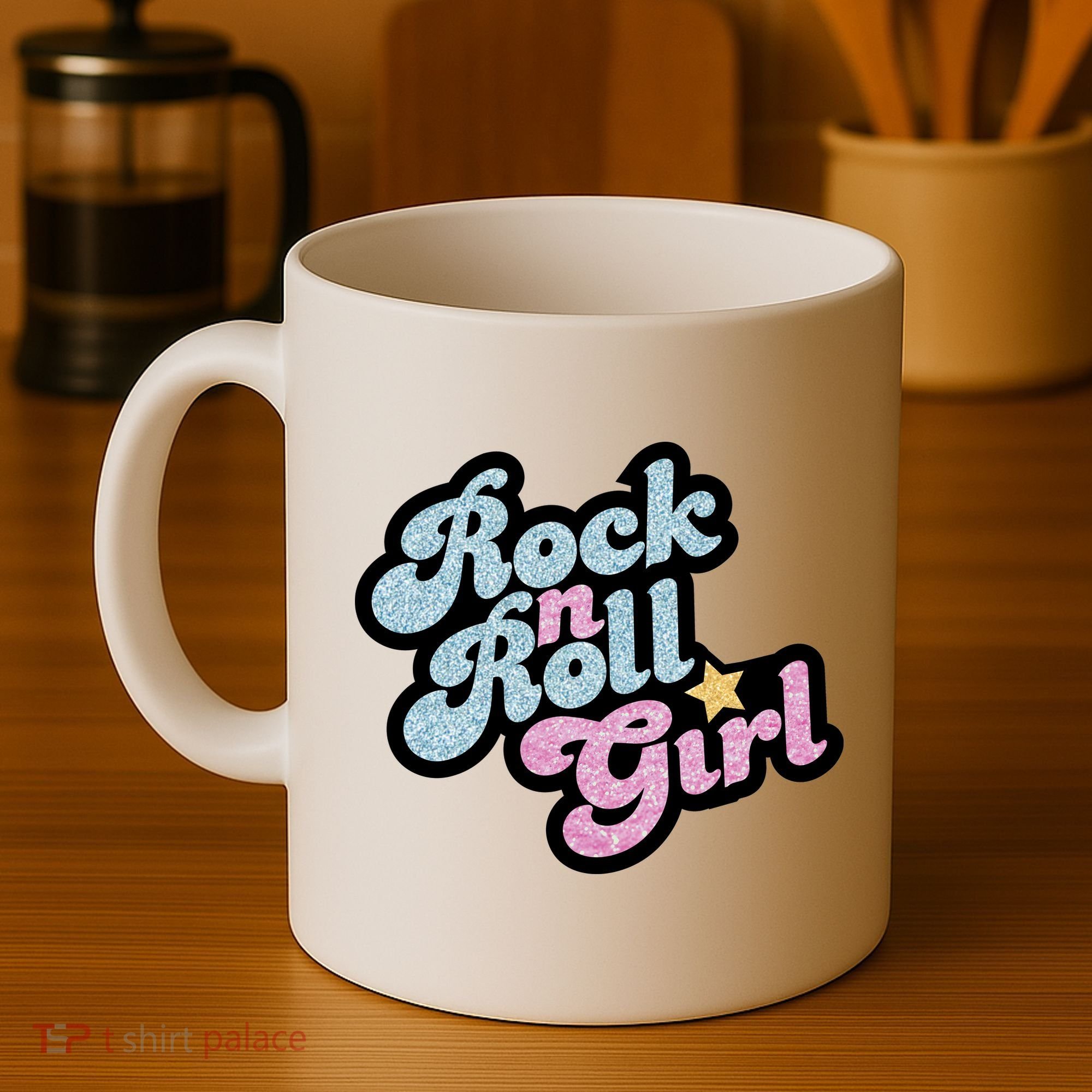 Rock N Roll Girl Coffee Mug