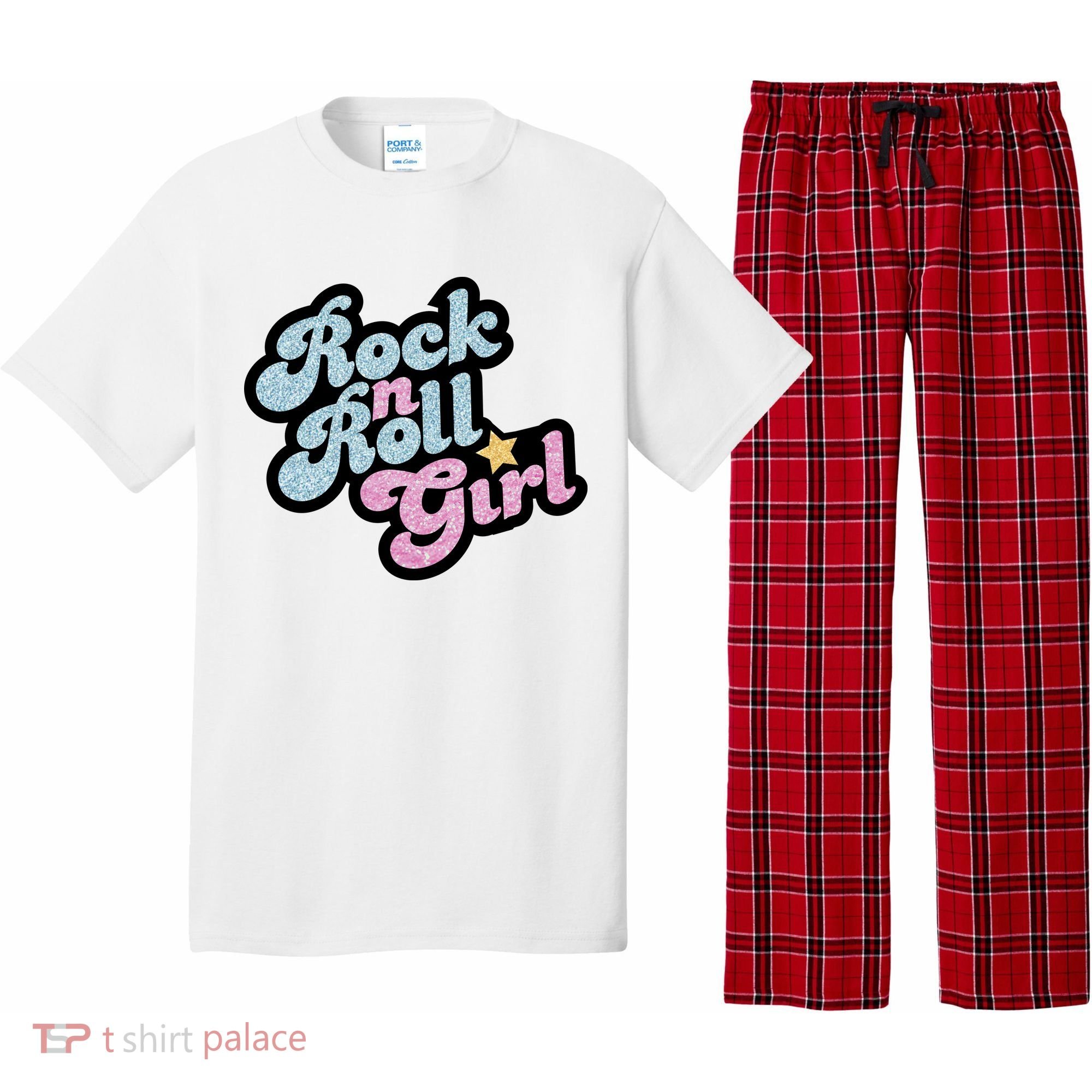 Rock N Roll Girl Pajama Set