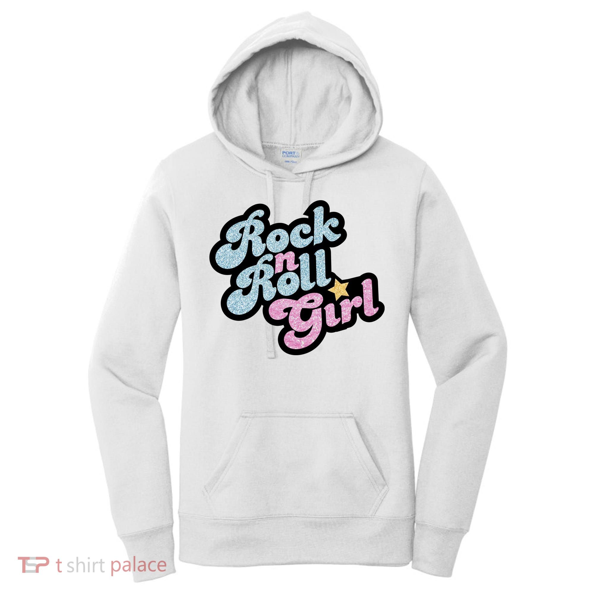 Rock N Roll Girl Women's Hoodie