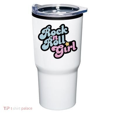 Rock N Roll Girl Tumbler