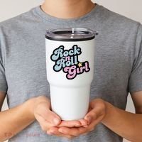 Rock N Roll Girl Tumbler thumb 2