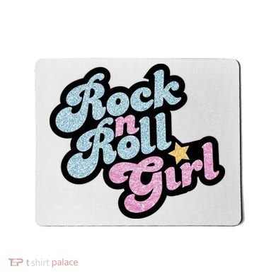 Rock N Roll Girl Mousepad