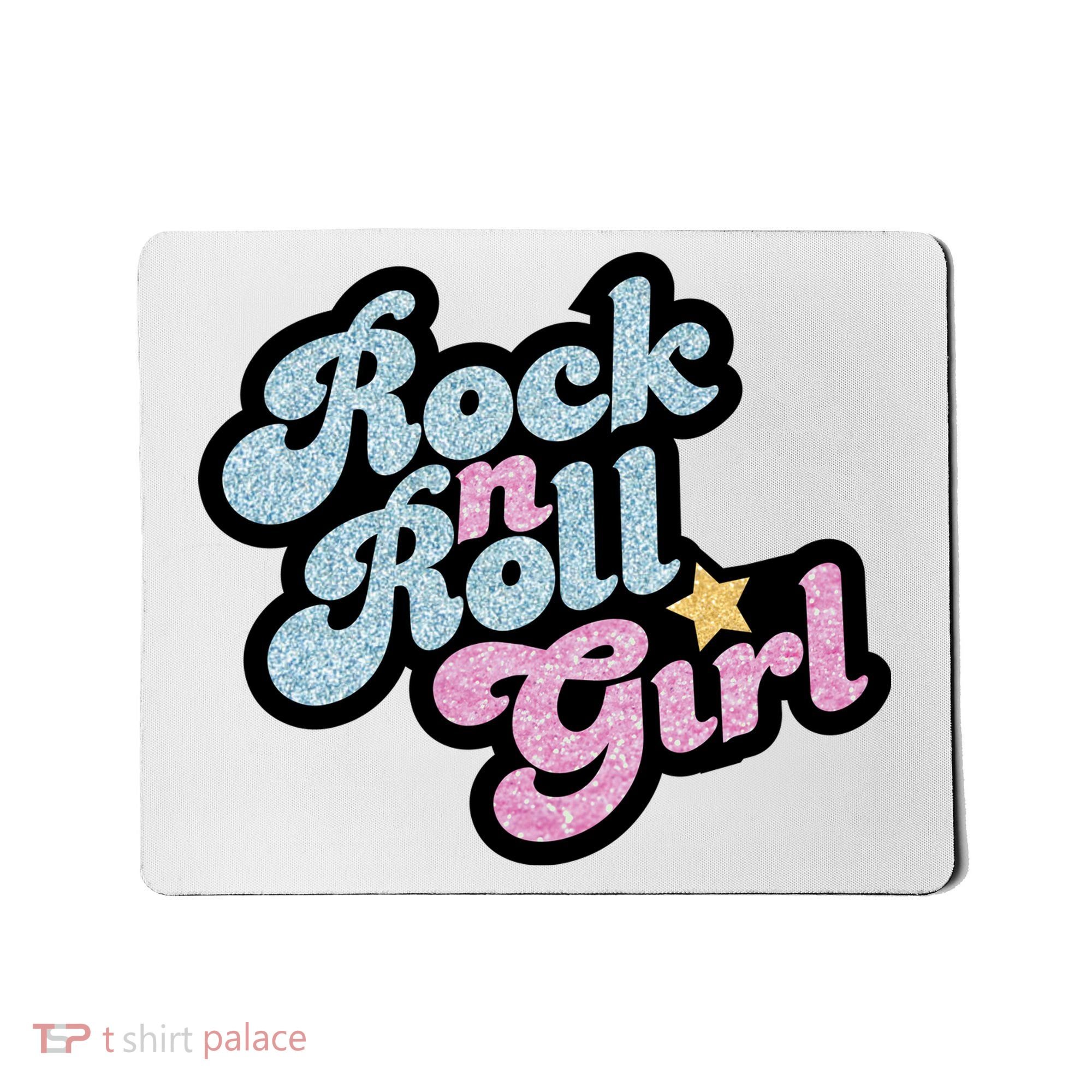 Rock N Roll Girl Mousepad