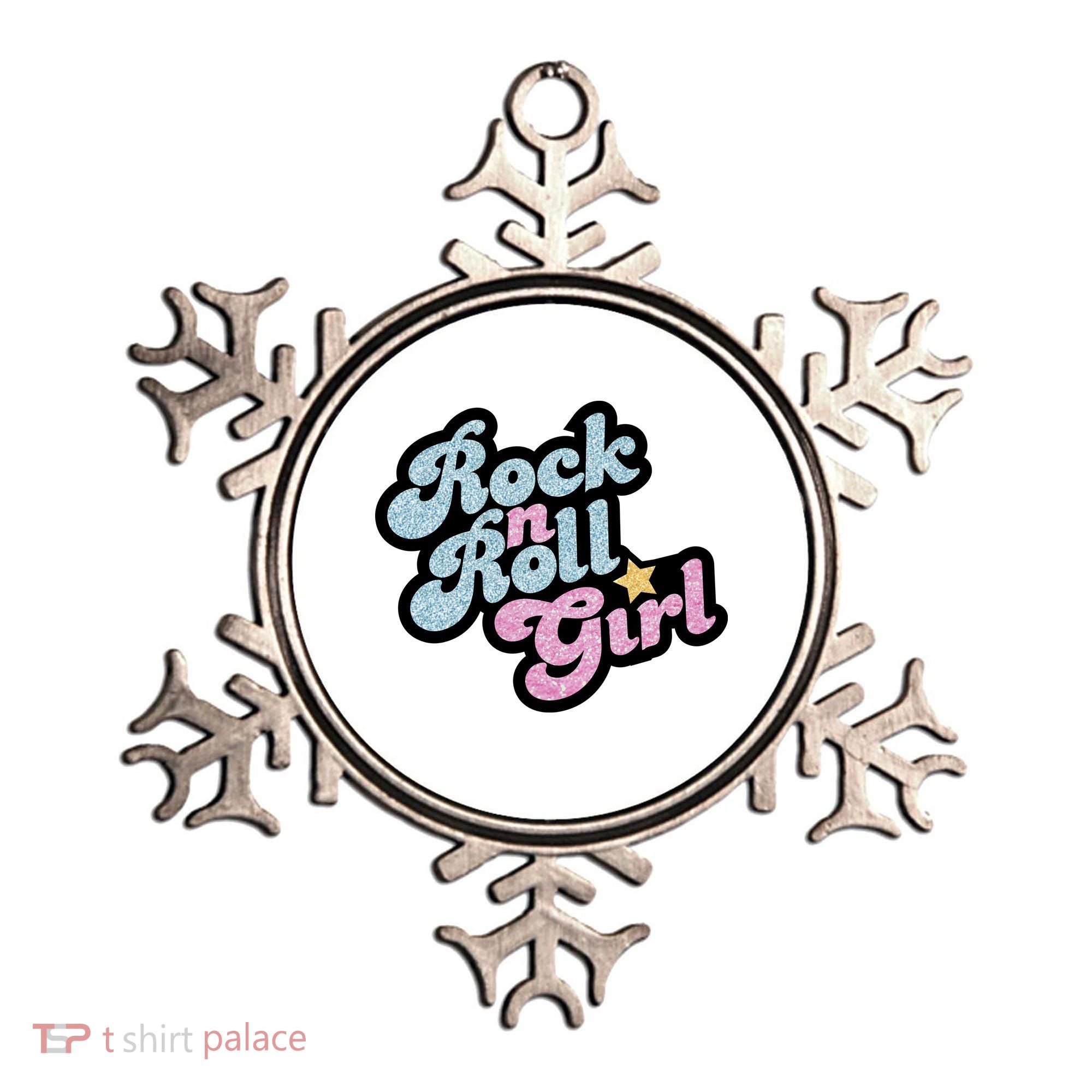 Rock N Roll Girl Ornament