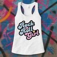 Rock N Roll Girl Women's Tank Top thumb 3