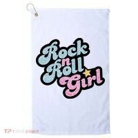Rock N Roll Girl Golf Towel thumb 0