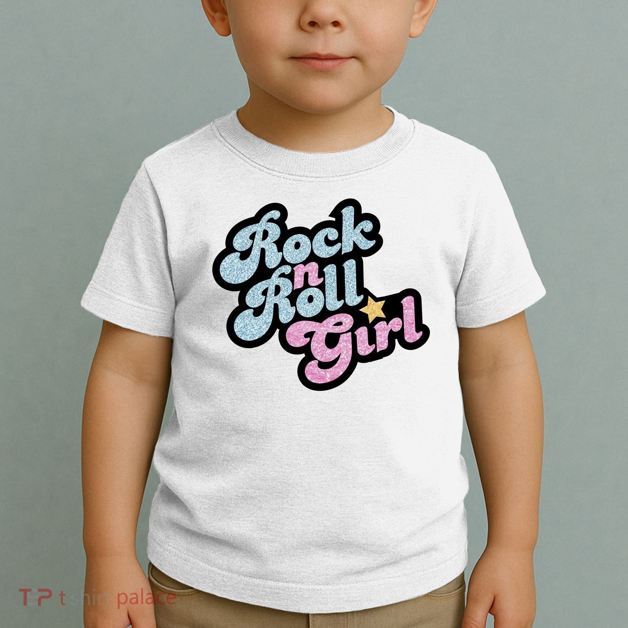 Rock N Roll Girl Toddler T-Shirt