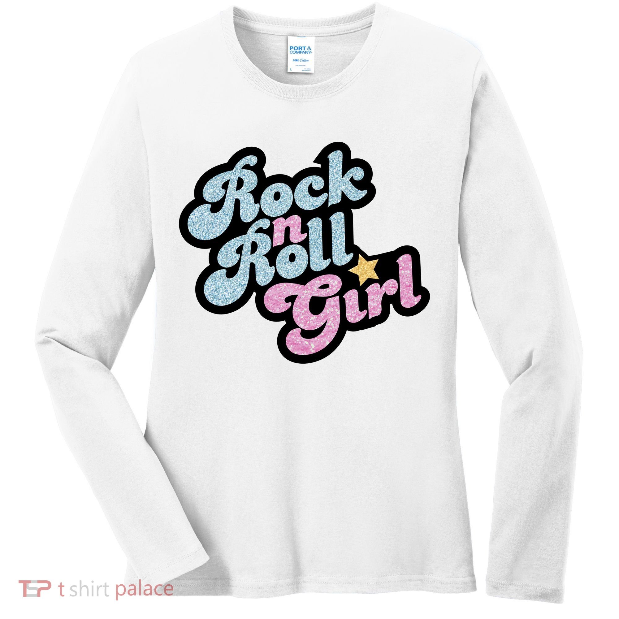 Rock N Roll Girl Women's Long Sleeve Shirt