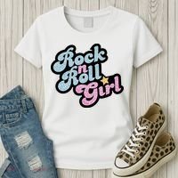 Rock N Roll Girl Women's T-Shirt thumb 3