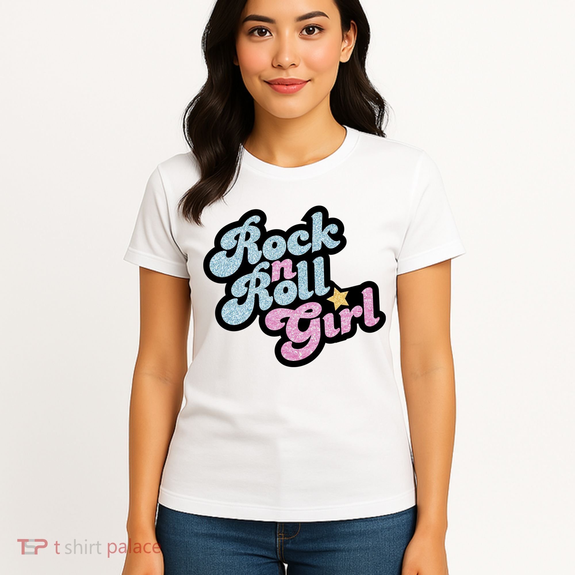 Rock N Roll Girl Women's T-Shirt