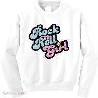 Rock N Roll Girl Kids Sweatshirt thumb 0