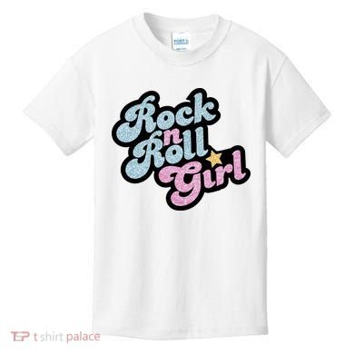 Rock N Roll Girl Kids T-Shirt