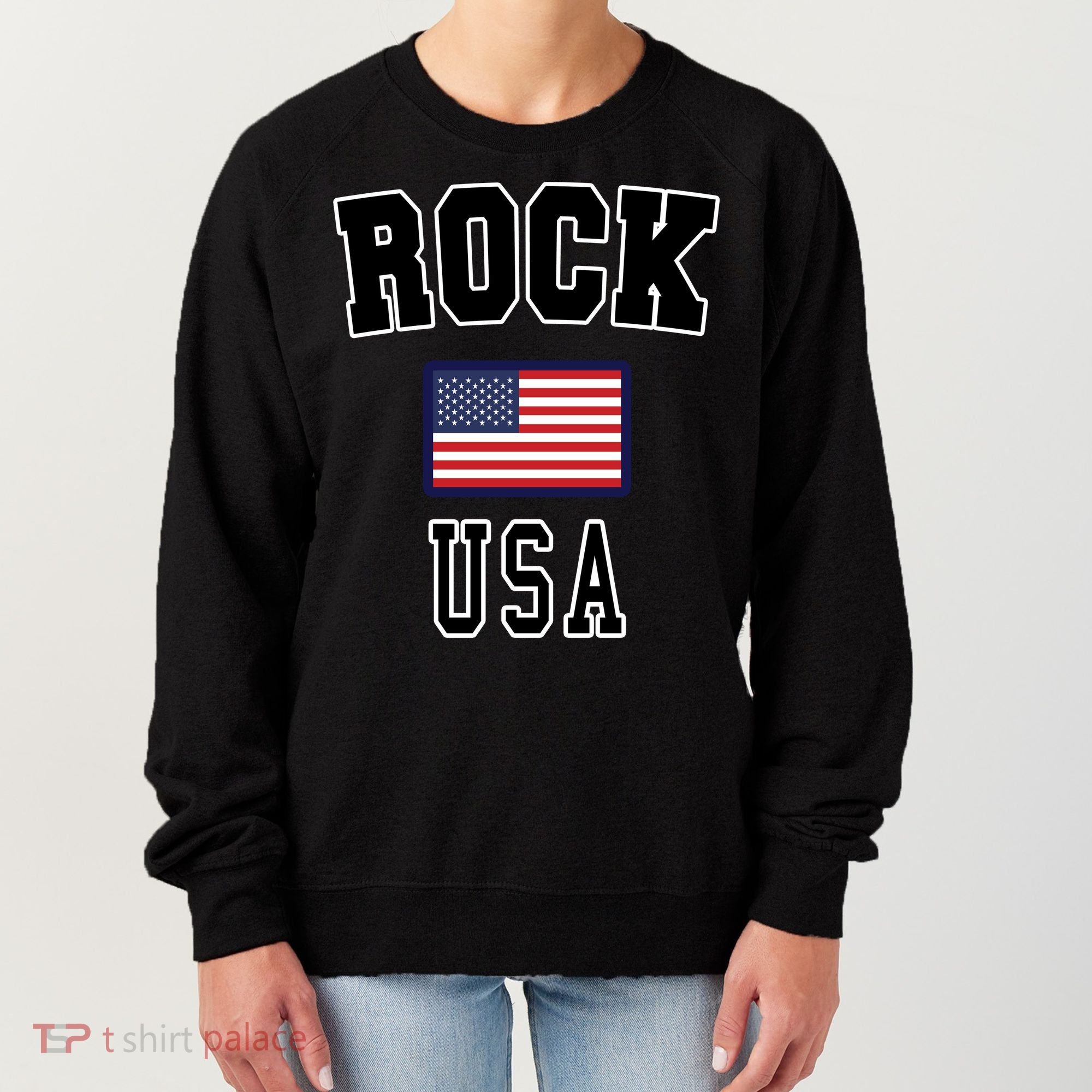 Rock N Roll USA Women's Sweatshirt