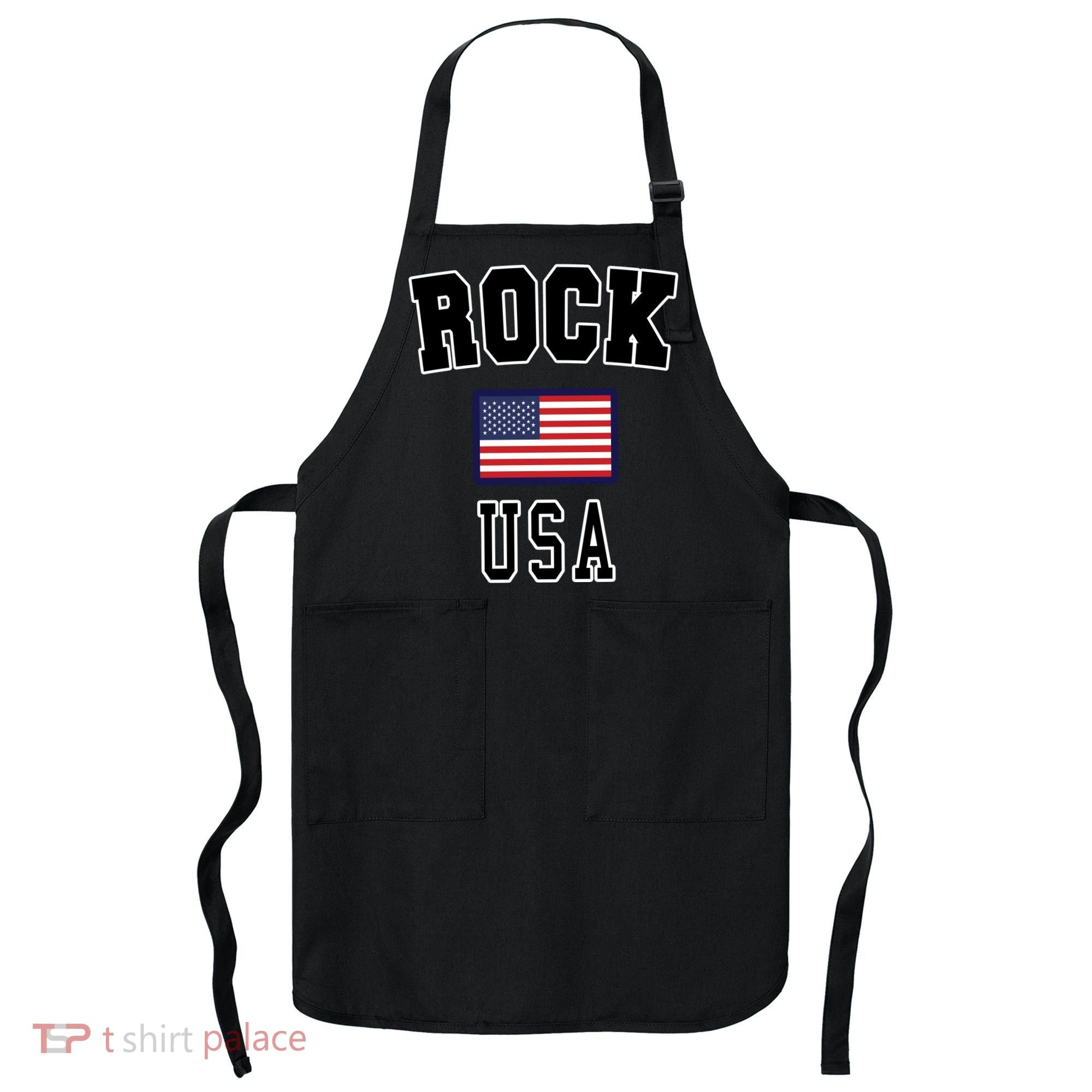 Rock N Roll USA Apron