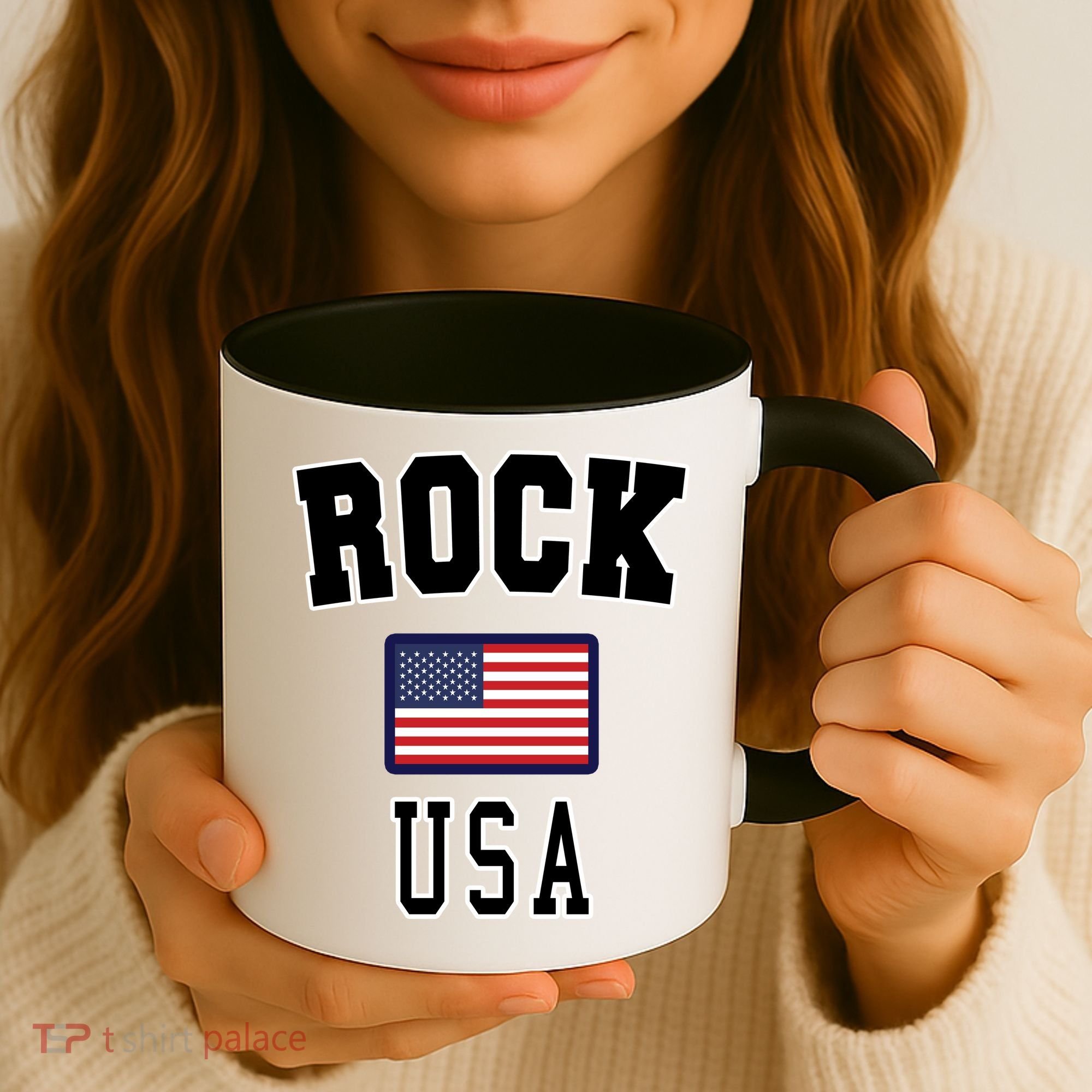 Rock N Roll USA Coffee Mug