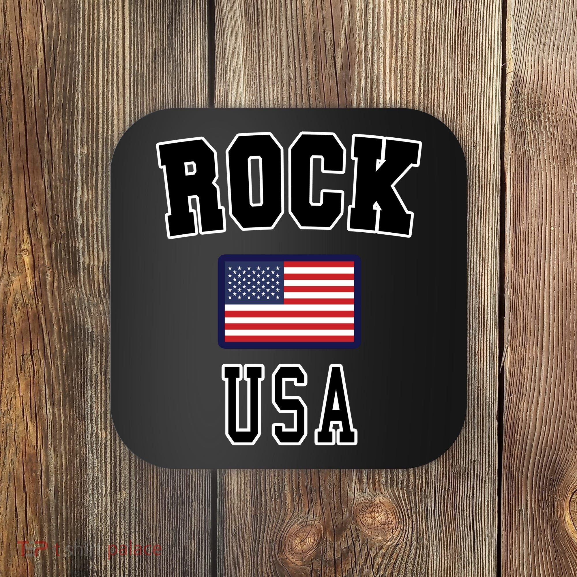 Rock N Roll USA Coaster