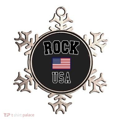 Rock N Roll USA Ornament