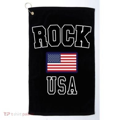 Rock N Roll USA Golf Towel