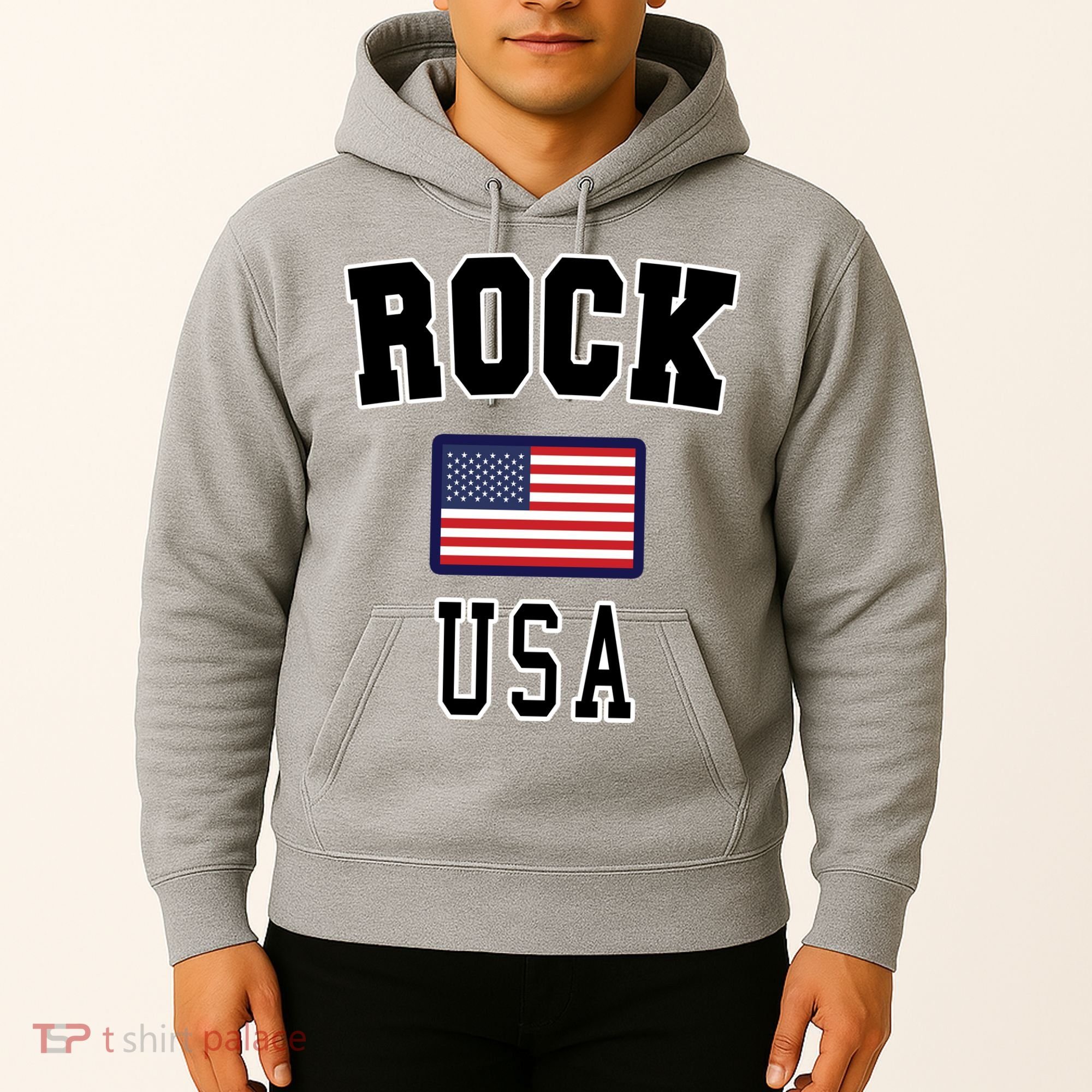 Rock N Roll USA Hoodie