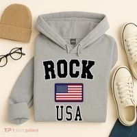 Rock N Roll USA Hoodie thumb 4